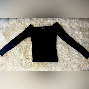 Reformation sweetheart off-shoulder blouse